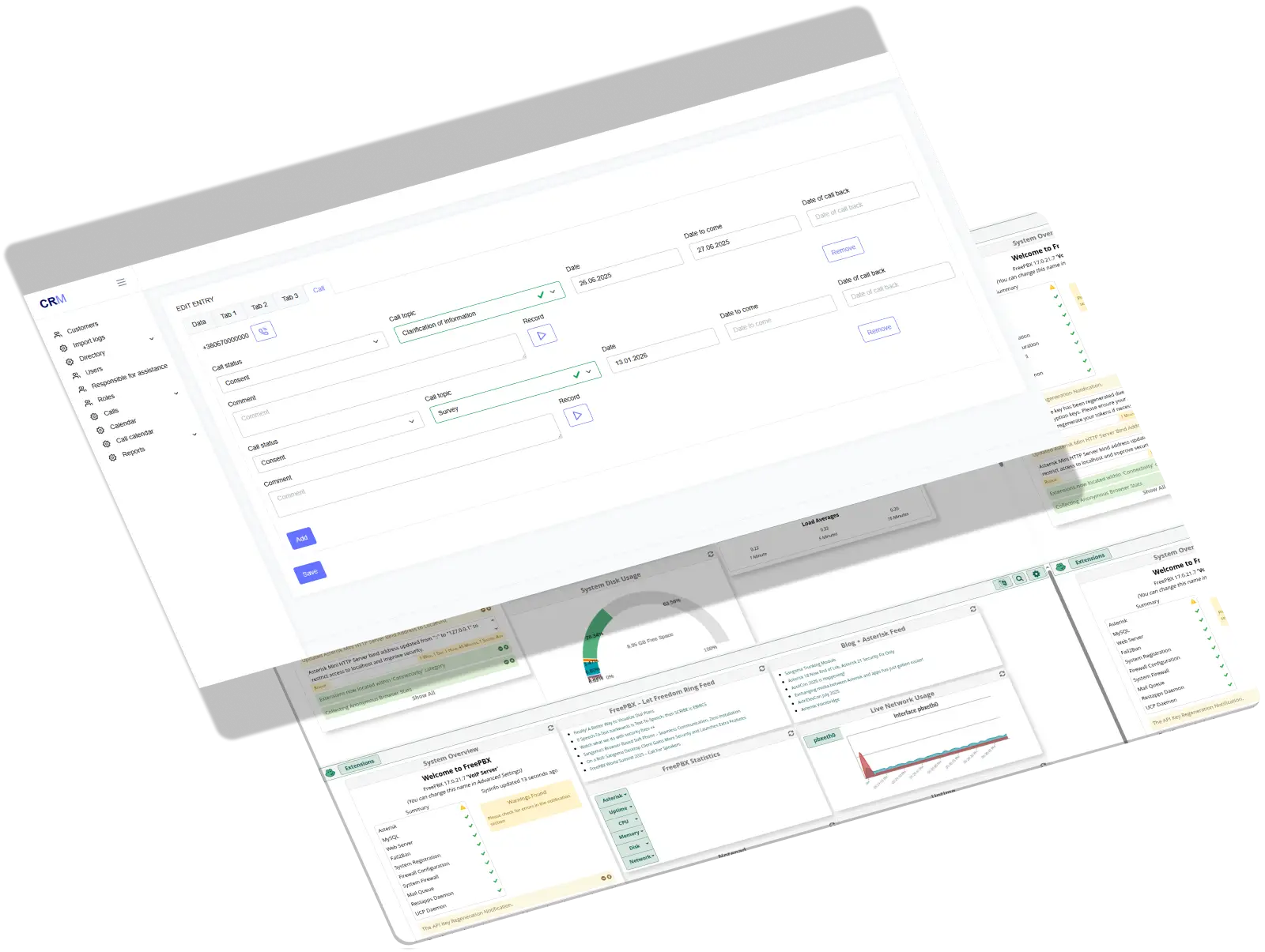 Asterisk Telephony Integration