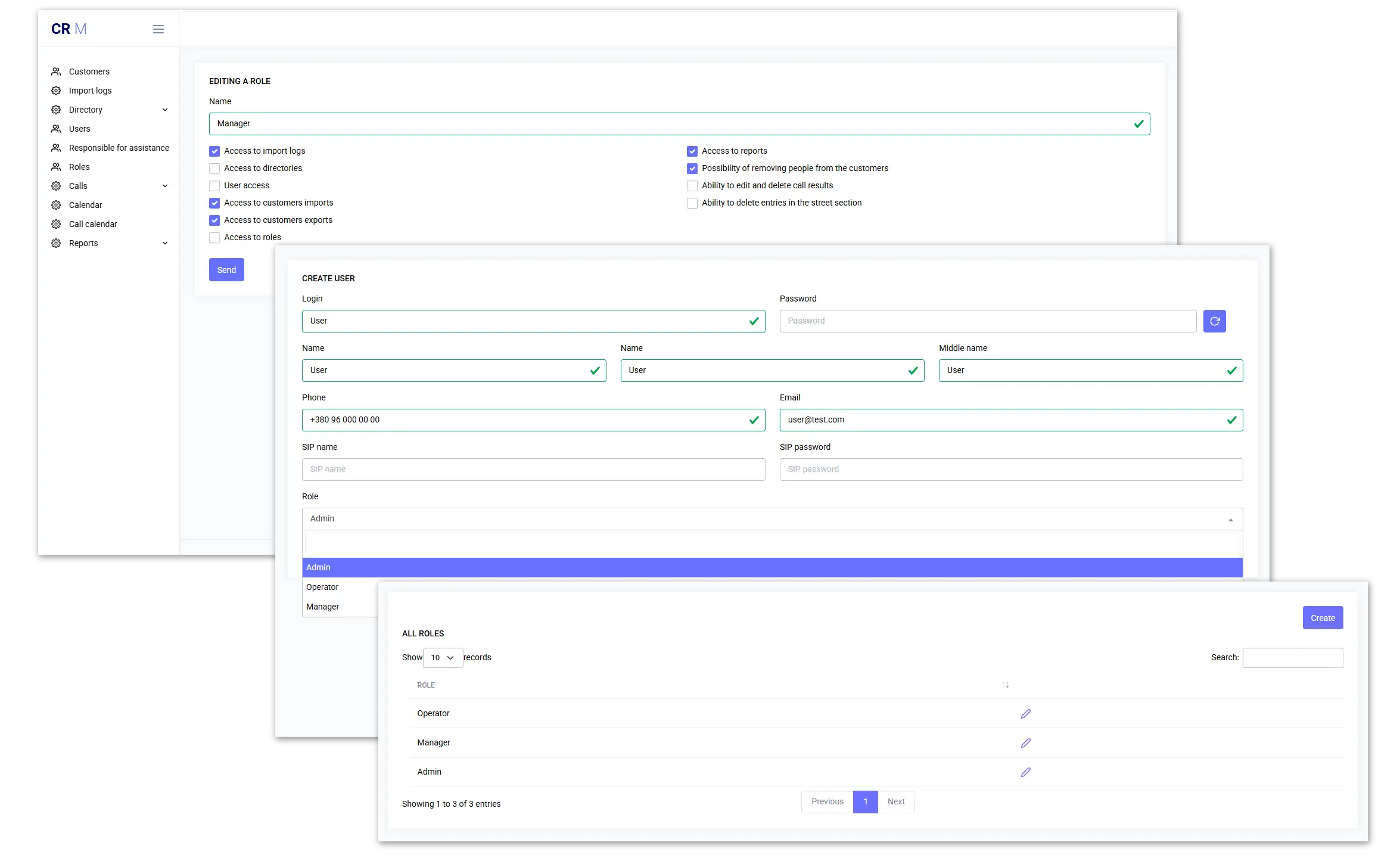 Права доступу та ролі користувачів